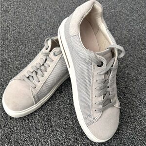 Birkenstock Bend Gray Suede Sneakers, Size EU 38